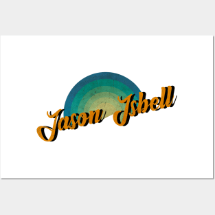 vintage retro Jason Isbell Posters and Art